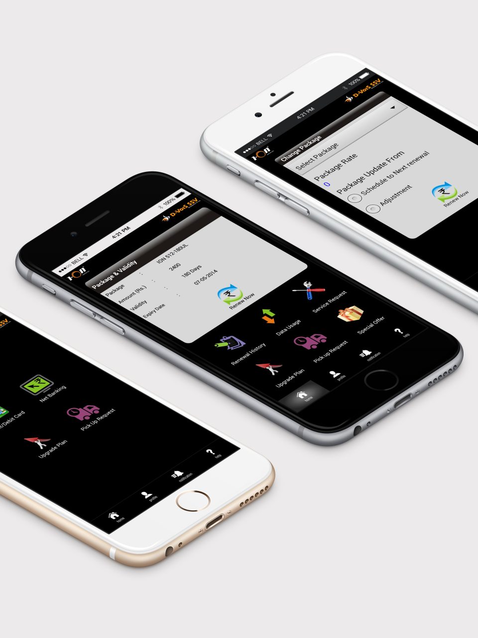 ION – Mobile App UI